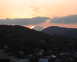 幻想的な富士山