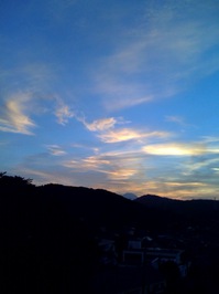 夕焼け
