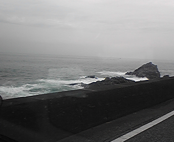今日の海