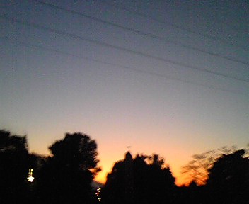 夕焼け