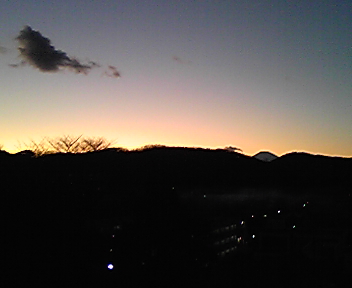 夕日