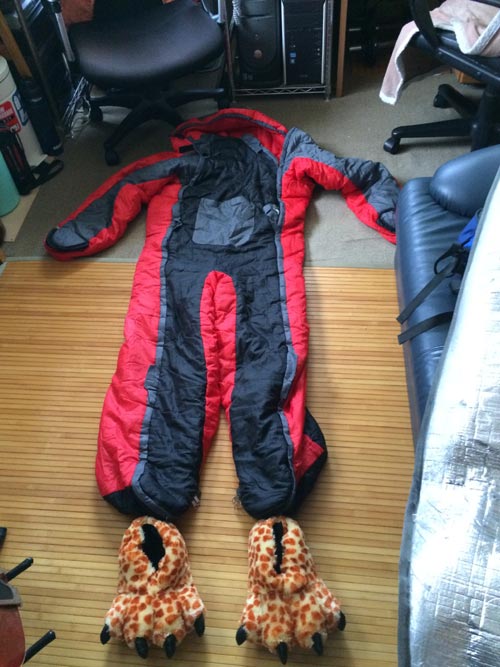 Humanoid Sleeping bag