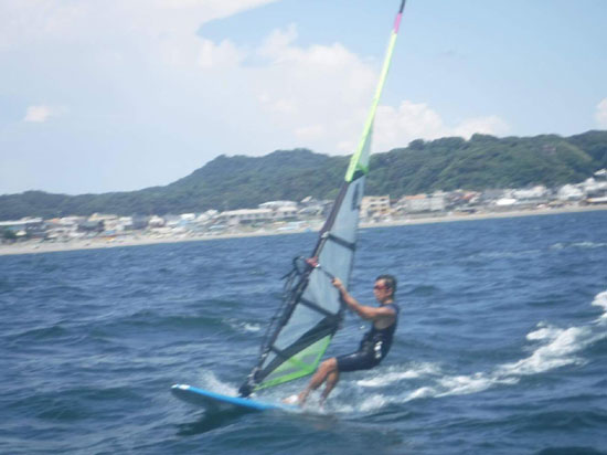 windsurfing