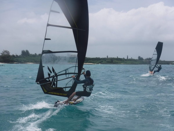 Windsurfing in Miyakojima