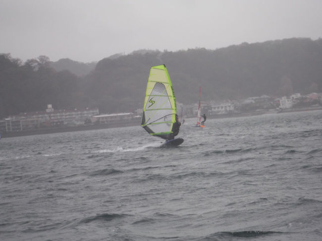 windsurfing