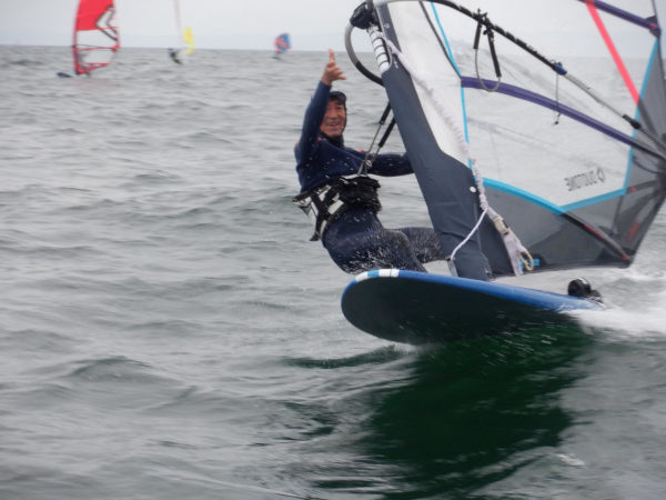 I enjoyed windsurfing