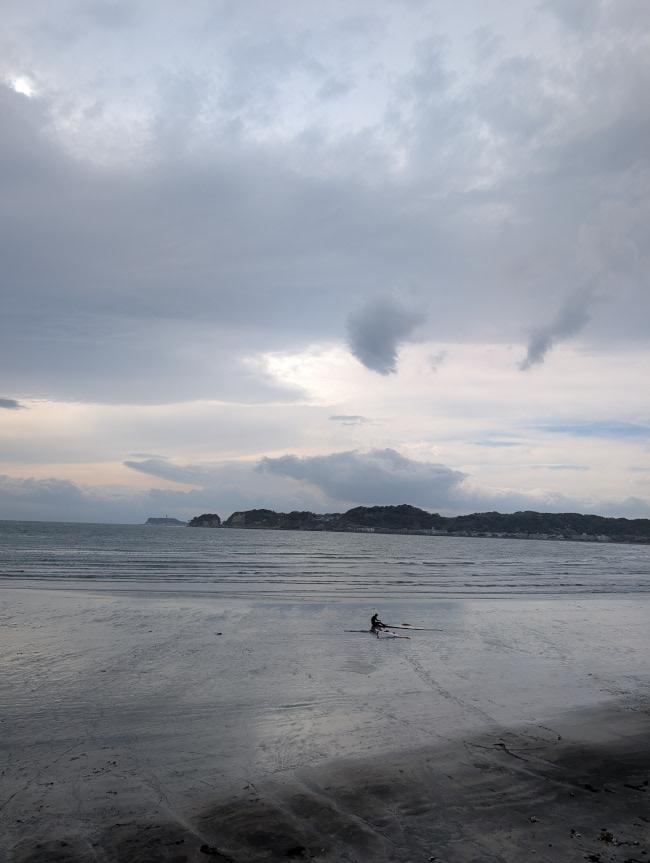 一日ウインドサーフィンを楽しめました。