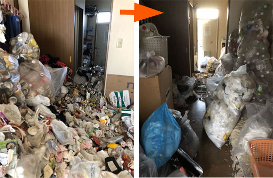 ごみ屋敷ごみ処分